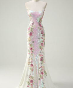 Floral Prom Dress Dress