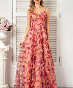 Floral Prom Dress Dress